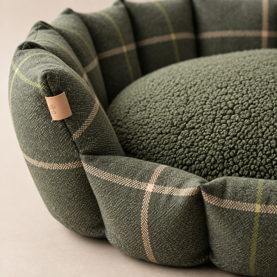 The Richmond dog bed with removable cushion