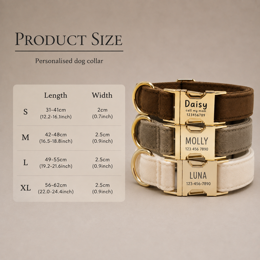 The Kensington quick-release dog collar