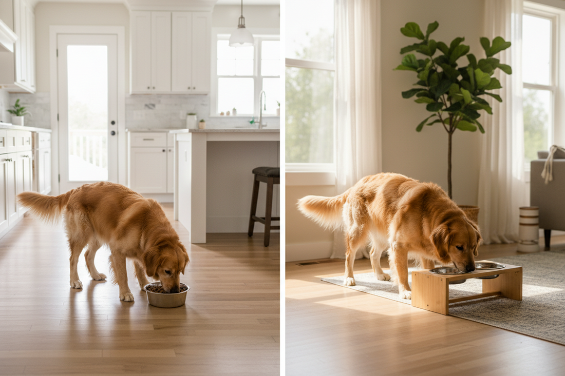 Elevated vs Standard Pet Bowls: Which Is Better for Your Dog?