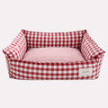 Chelsea Gingham Dog Bed