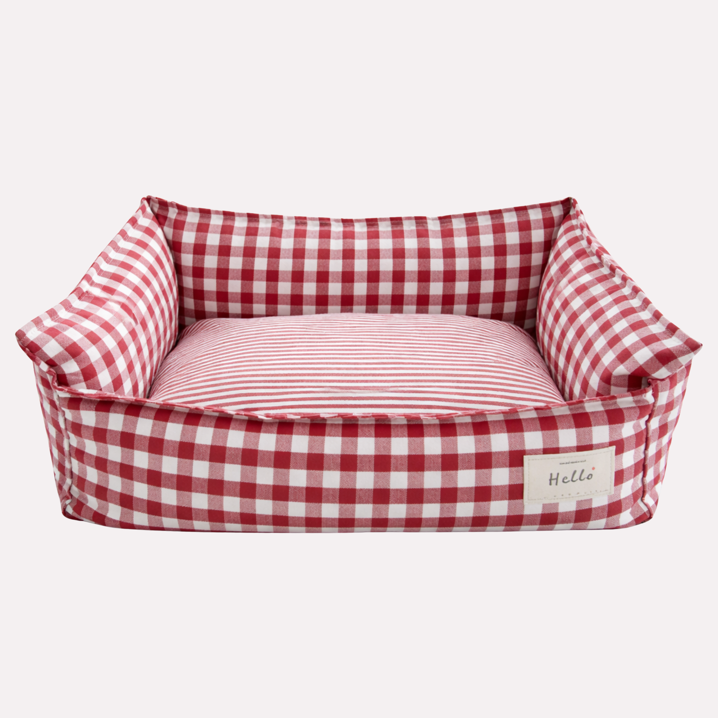 Chelsea Gingham Dog Bed