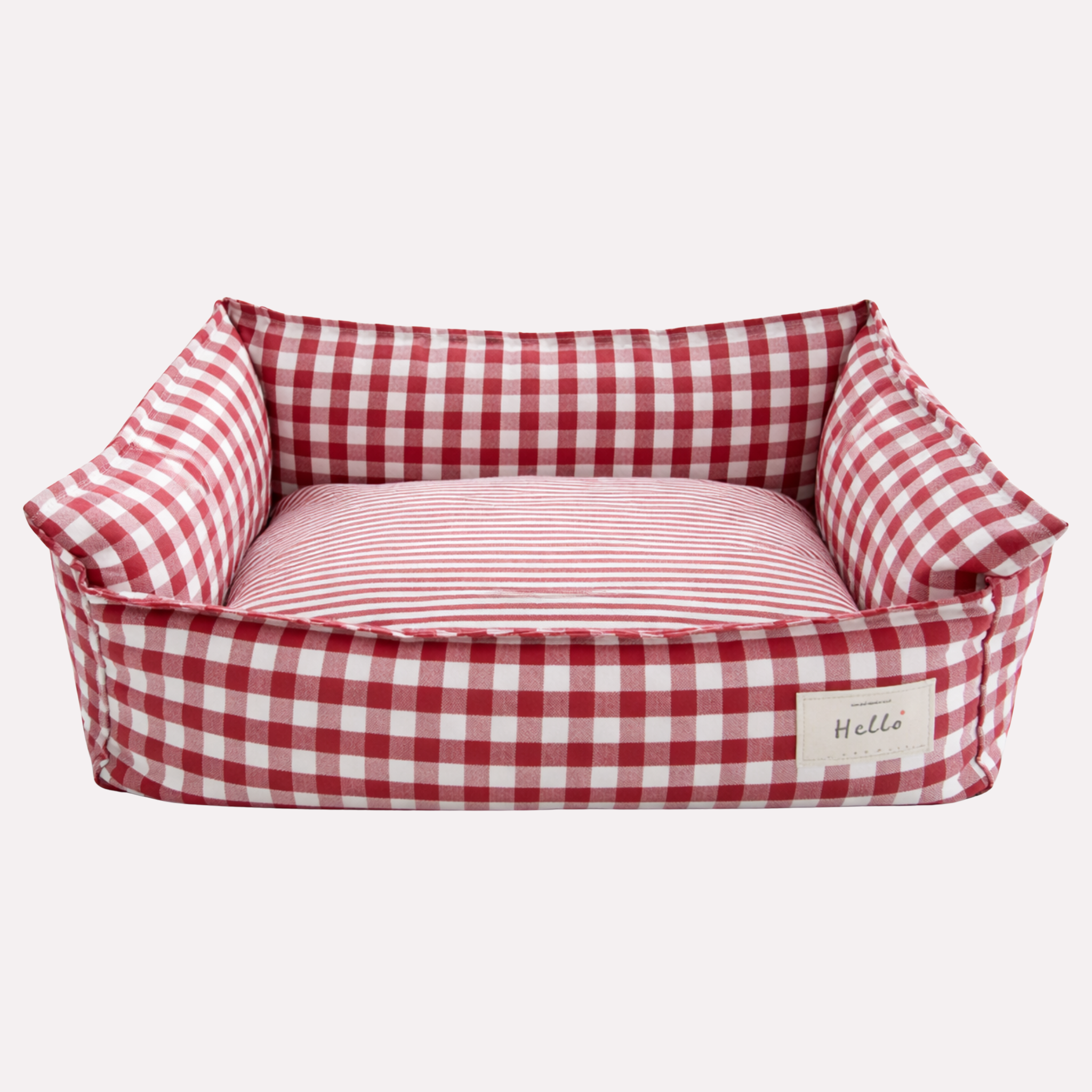 Chelsea Gingham Dog Bed