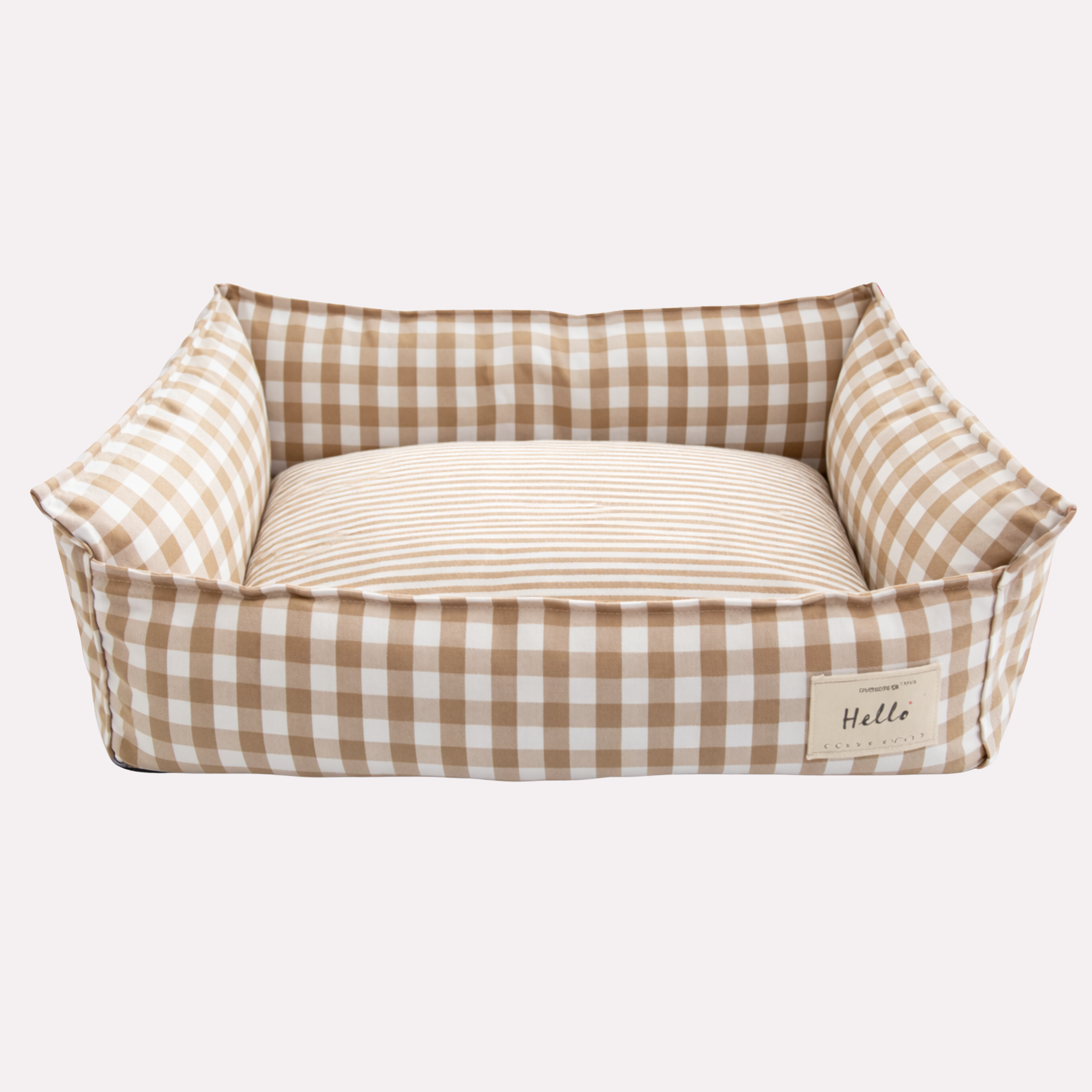 Chelsea Gingham Dog Bed