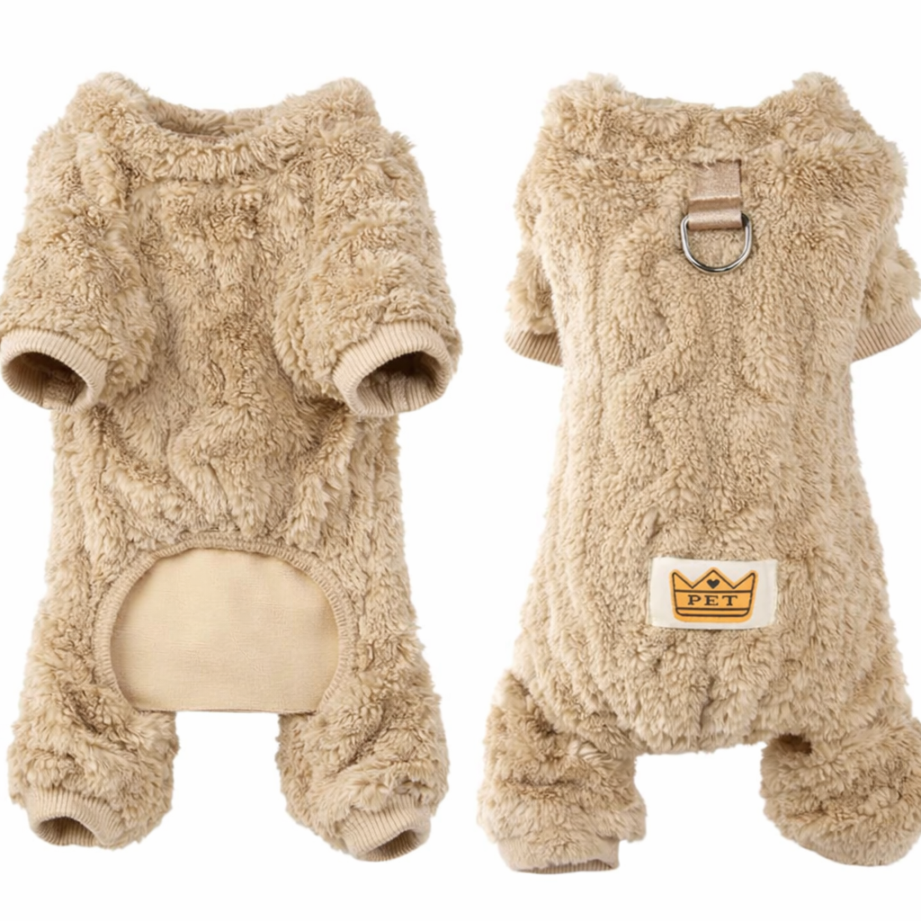 Fleece Dog Jumpsuit