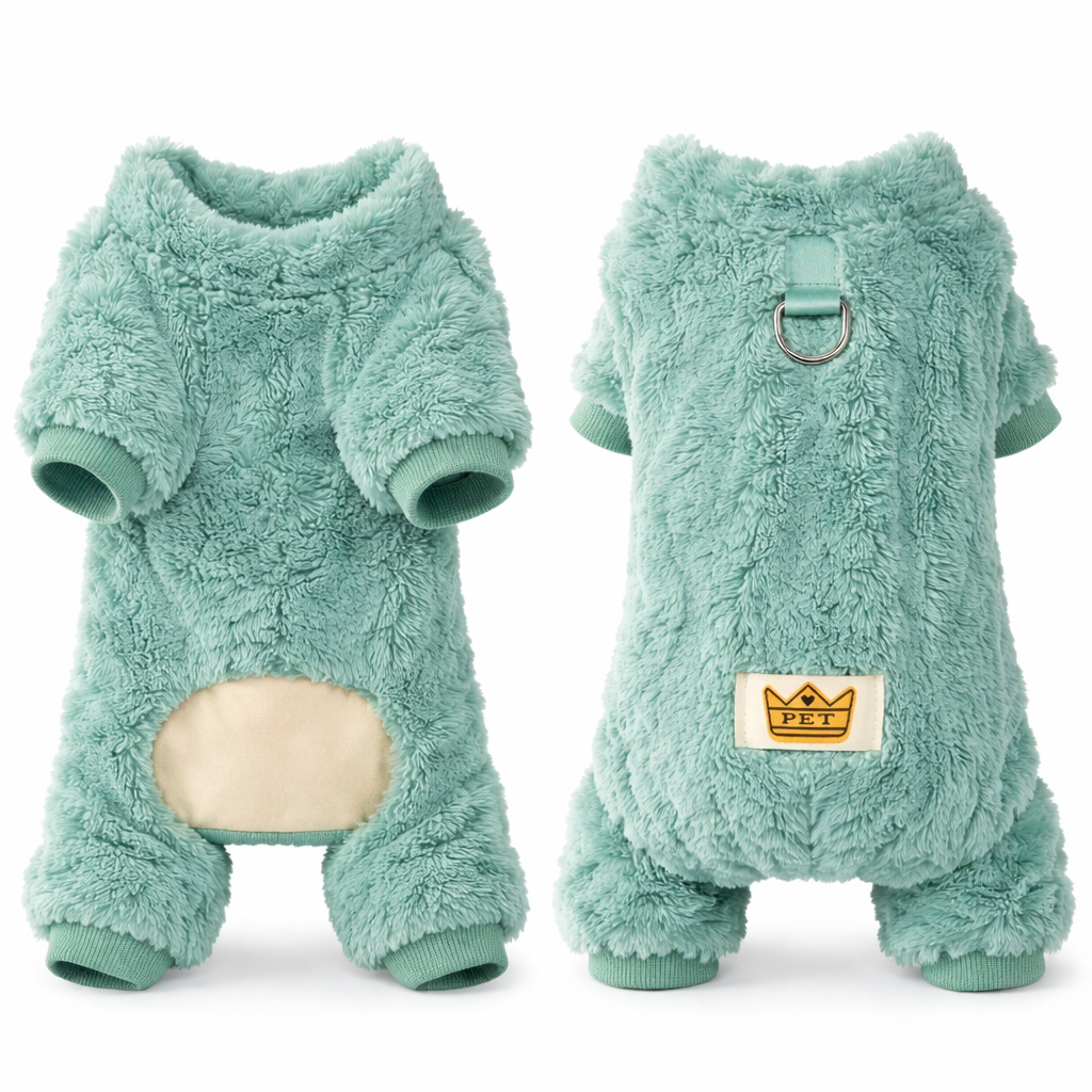 Fleece Dog Jumpsuit