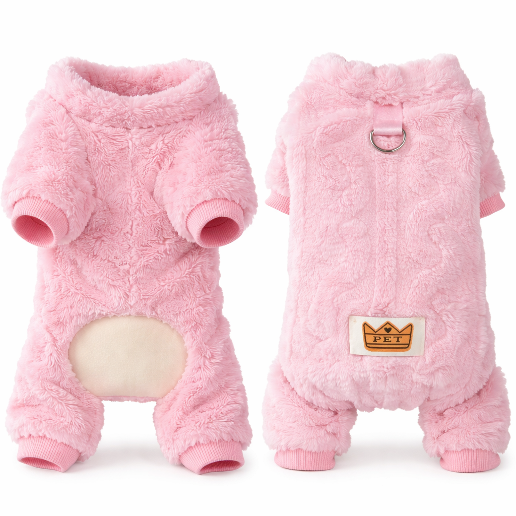 Fleece Dog Jumpsuit