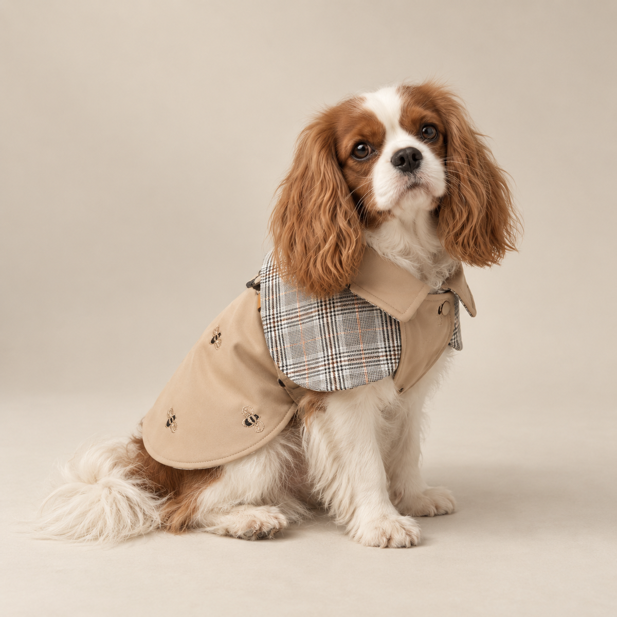 The Kensington Check Cape