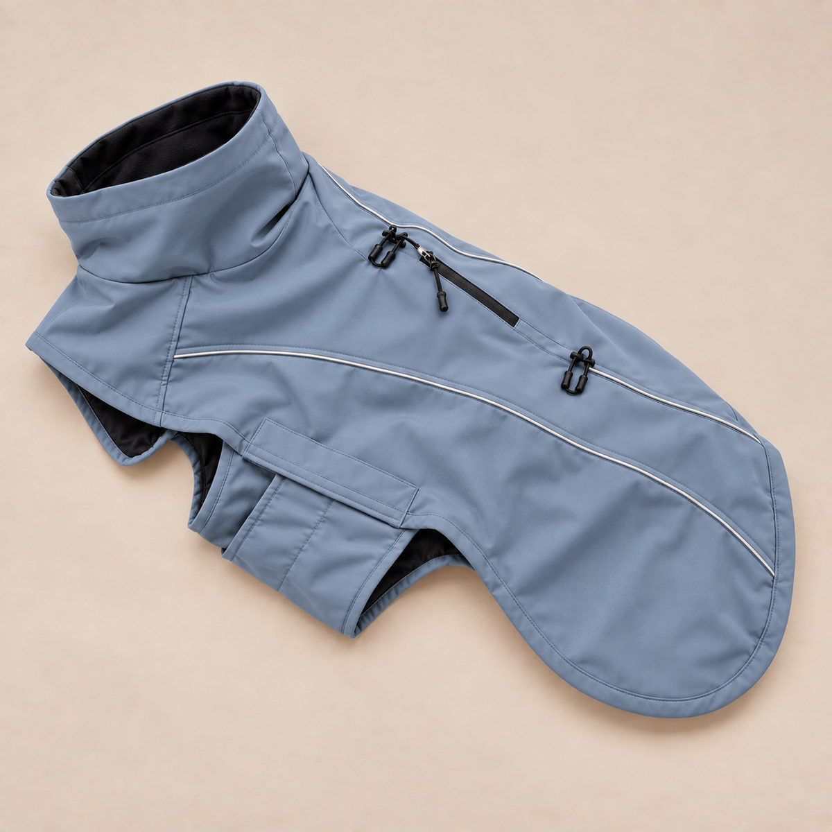 The Regent Raincoat in Powder Blue