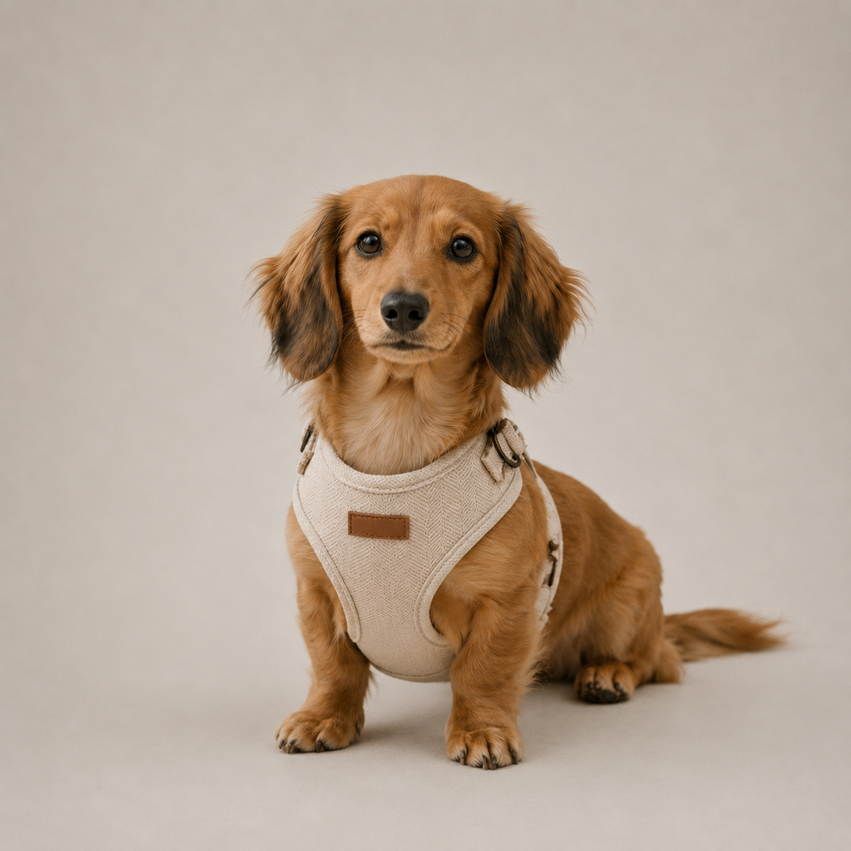 The Pimlico tweed harness by Paws & Pampered