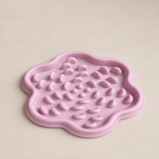 The Bloom Slow Feeder in Blush