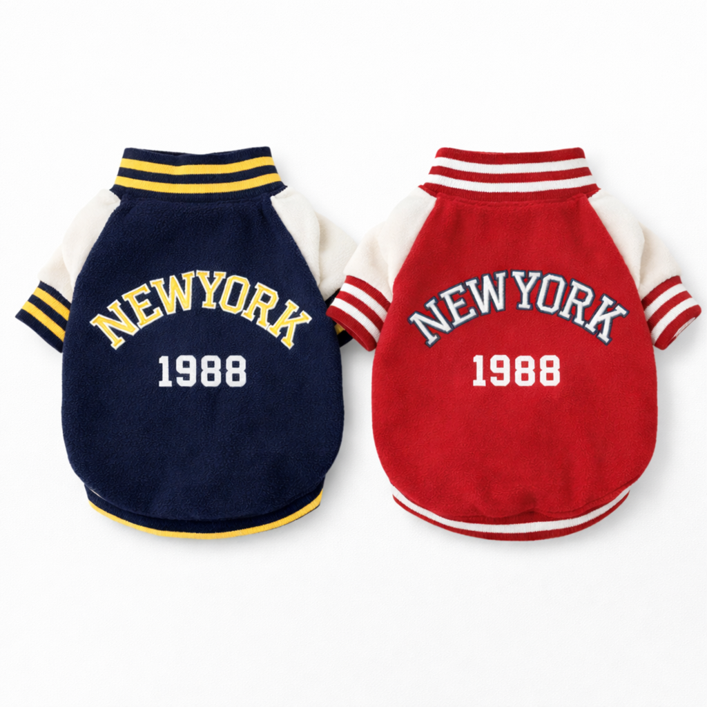 Pet Baseball Jacket