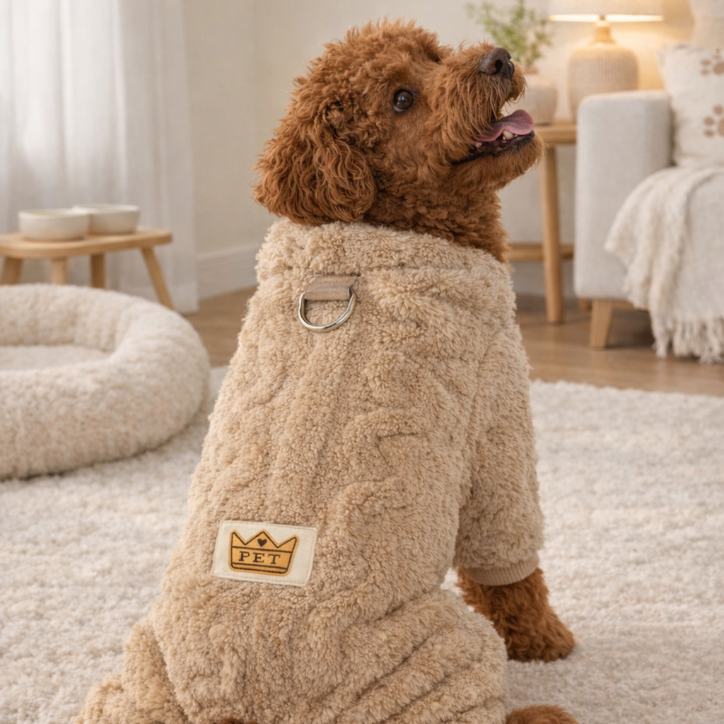 Fleece Dog Jumpsuit