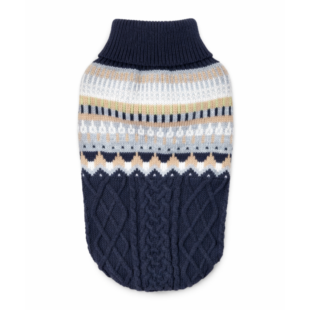 Vintage Knitted Dog Sweater