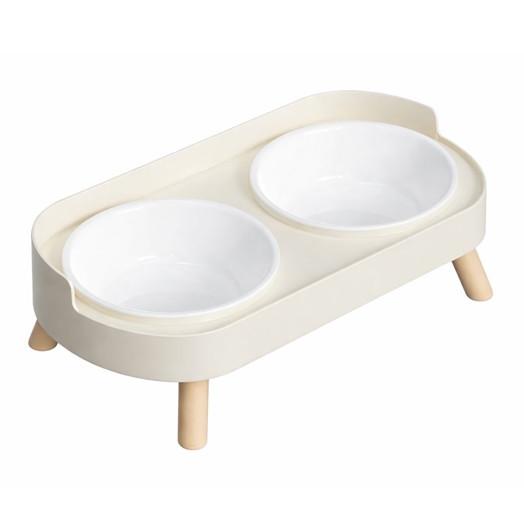 Elevated Double Pet Feeder