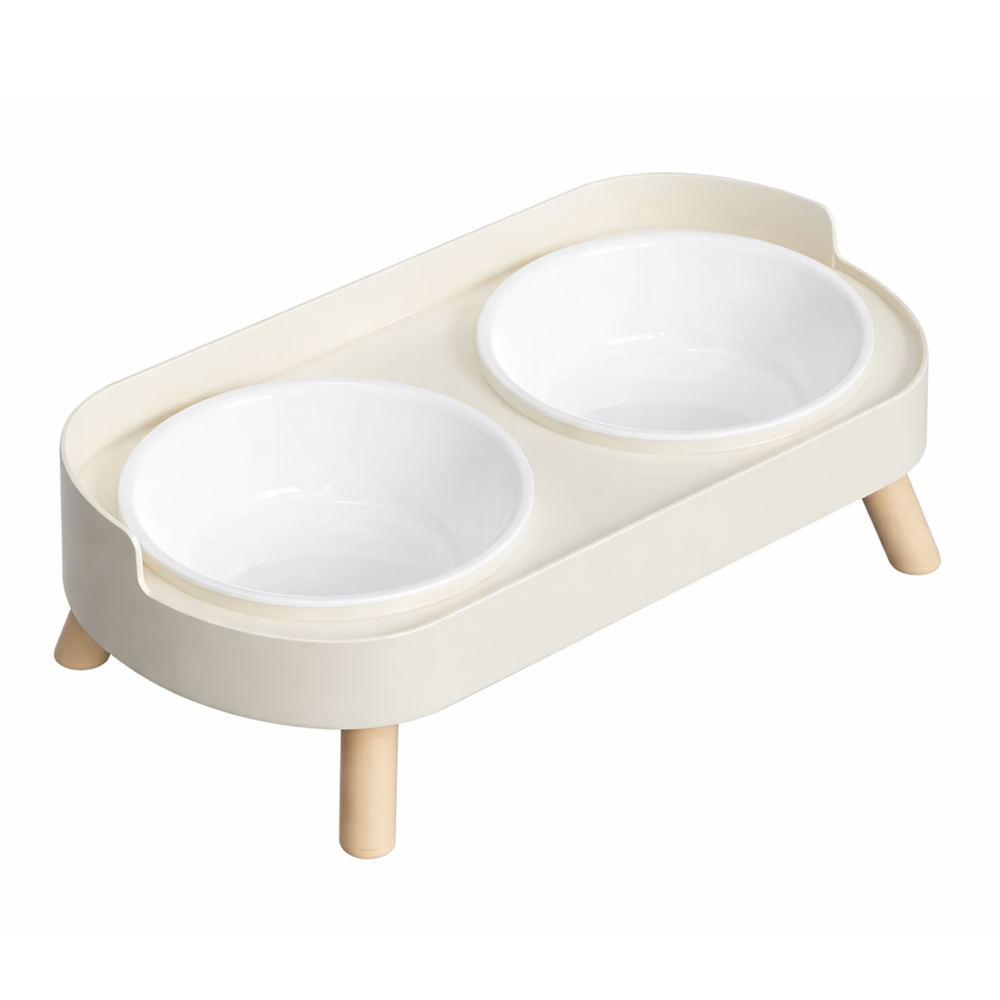 Elevated Double Pet Feeder